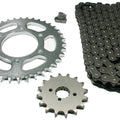 Kawasaki KZ550D, 1981, O-Ring Chain and Sprocket Set - KZ 550D, 550