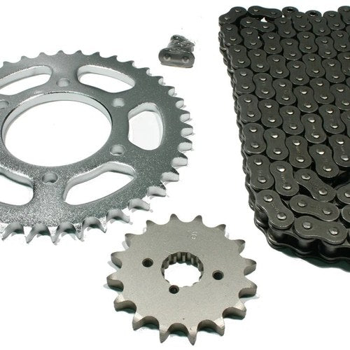 Kawasaki KZ550D, 1981, O-Ring Chain and Sprocket Set - KZ 550D, 550