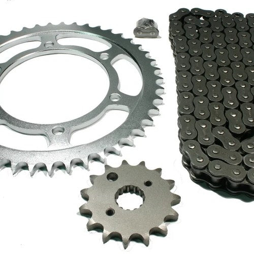 Kawasaki Ninja ZX6 600, 1990-1993, O-Ring Chain & Sprocket Set; ZX600D