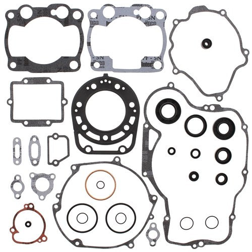 Kawasaki Kdx 250, 1991-1994, Complete Gasket Set with Seals - KDX250