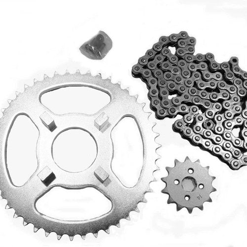 Honda XR75, 1977-1978, Chain and 14/46 Sprocket Set - XR 75