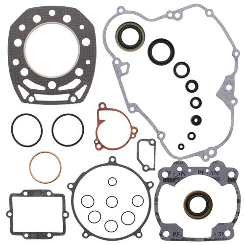 Kawasaki KX 500, 1986-1987, Complete/Full Gasket Set with Seals - KX500