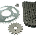 Honda CB400A Hondamatic, 1978, O-Ring Chain and Sprocket Set - CB 400A, 400