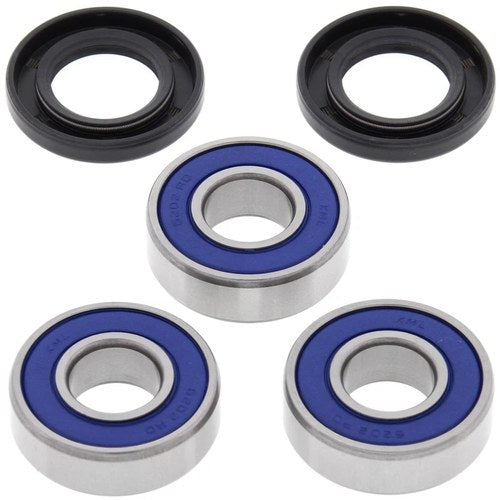 Kawasaki KX80, 1998-2000, Rear Wheel Bearings and Seals - KX 80