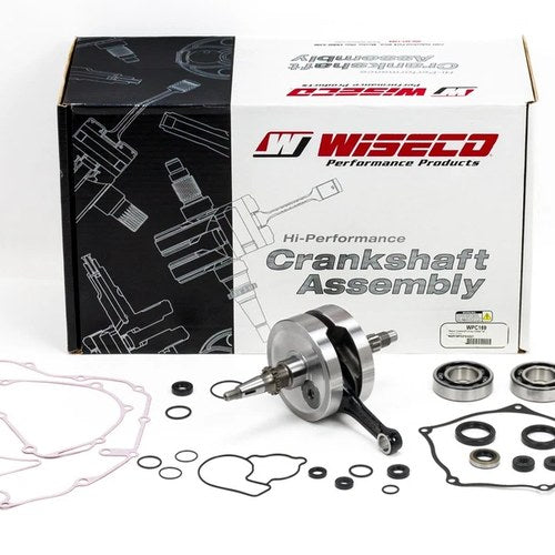Kawasaki KX250F, 2009, Wiseco Crankshaft, Gasket Set, Crank Bearings - KX 250F