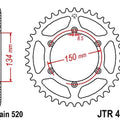 Rear Sprocket 48 Teeth For Kawasaki KX 250 1982-1987