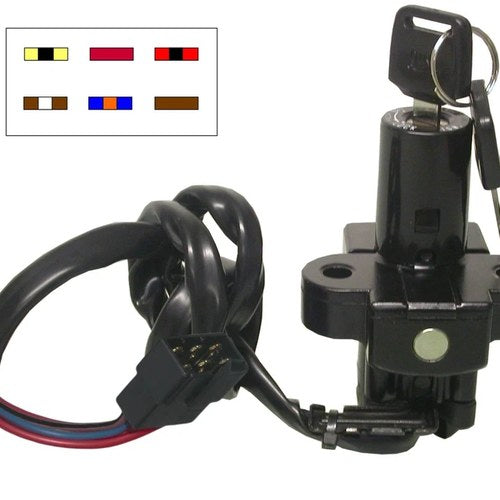 Ignition Switch For Honda Cbr 500 FH 'Hurricane' 1987