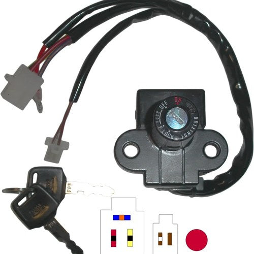 Ignition Switch For Honda Ntv 600 K 1989