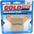 Goldfren Rear Brake Disc Pads K5 For Adly Utility 300 2006