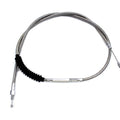 62.69 inch Braided Stainless Steel Clutch Cable for Harley-Davidson