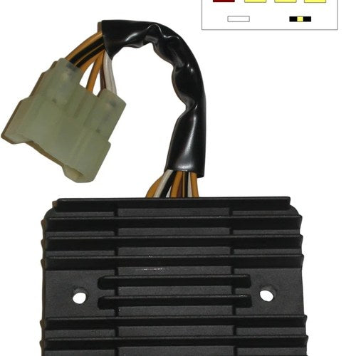 Kawasaki ZX-9R Ninja (ZX900C) 1998-1999 Regulator/Rectifier (Each)