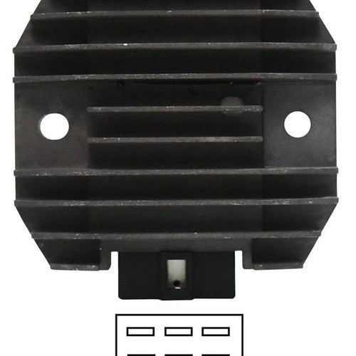 Regulator/Rectifier Kawasaki Zzr,ZL,GPX600 6 Pins SH650A-12 (Each)