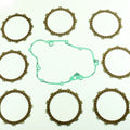 Athena Clutch Friction Plate & Cover Gasket Kit For Kawasaki KX500 88-04