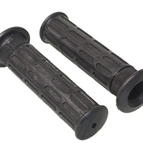 Grips Honda Style Black For 7/8" Handlebars (125mm) (Pair)