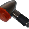 Complete Indicator Mini Kawasaki VN Style Chrome with Amber Lens