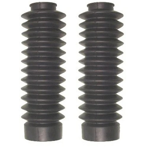 Fork Gaitors Medium Black 245mm Long Top 30mm Bottom 55mm (Pair)