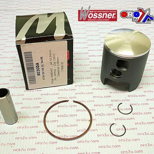 Piston Kit 84-86 KTM125 54.00 Forged Wossner Kit 8030DA