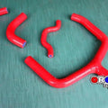 Hose 09-14 KXF250 Red Y KIT/4 Silicone Radiator Cooling