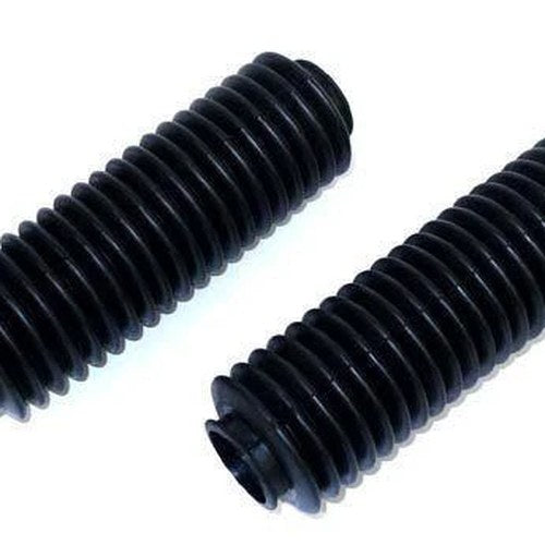 260mm Fork Boot Set Black Norton Commando Type.