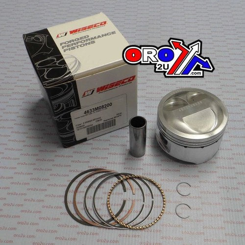 Piston Kit 89-91 Hawk 650NT 82 Wiseco 4633M08200 Road Honda