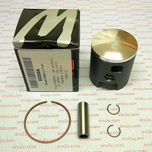 Piston Kit 77-81 RM80 49.50 Forged Wossner 8226D050