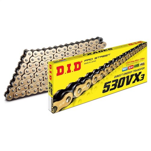 Chain Did 530VXGB-110 X-Ring(Gold)