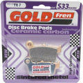 Goldfren S33 Brake Pads Rear For T.M. Smx 300 (2T) 2015