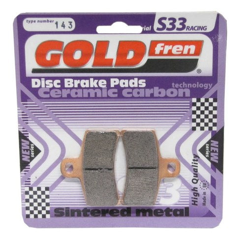 Goldfren S33 Brake Pads Rear For Gas-Gas SM 50 2005