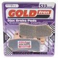 Goldfren S33 Brake Pads Rear For Harley Davidson Fltrx Road Glide Special 2015