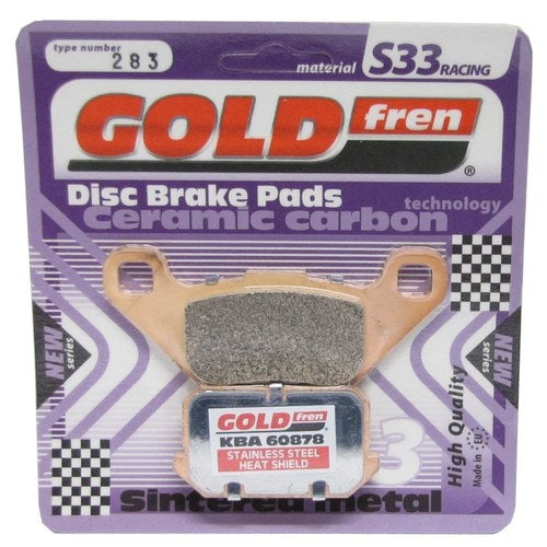 Goldfren S33 Brake Pads Rear For Adly 500 S 2008