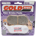 Goldfren S33 Brake Pads Rear For Harley Davidson Fxsti Softail Std 2008-2014