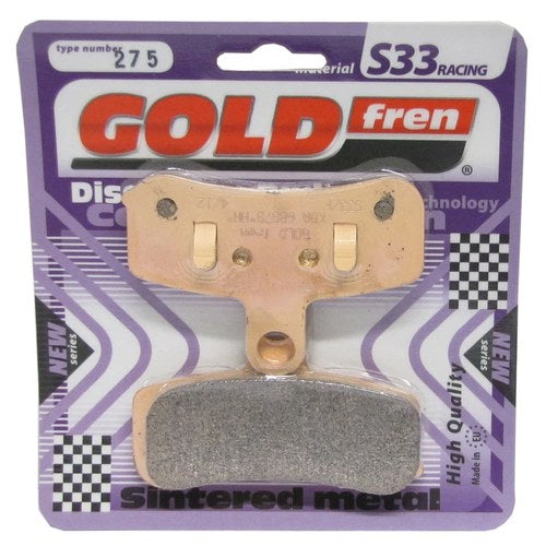 Goldfren S33 Brake Pads Front For Harley Davidson Fxsti Softail Std 2008-2014