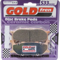 Goldfren S33 Brake Pads Front For Yamaha Xvs 949 2014-2018