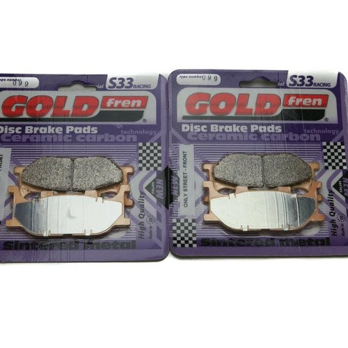 Goldfren S33 Brake Pads Front For Yamaha MT-03 (660cc) 2006-2012