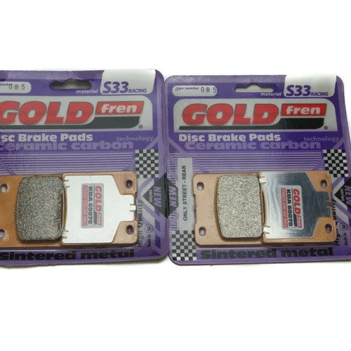 Goldfren S33 Brake Pads Front For Suzuki Gsxr 250 CK (GJ72A) 1989