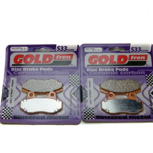Goldfren S33 Brake Pads Front For Leonart Bobber 350 2013-2014
