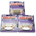 Goldfren S33 Brake Pads Front & Rear For Kawasaki KR-1 (KR 250 B2) 1989