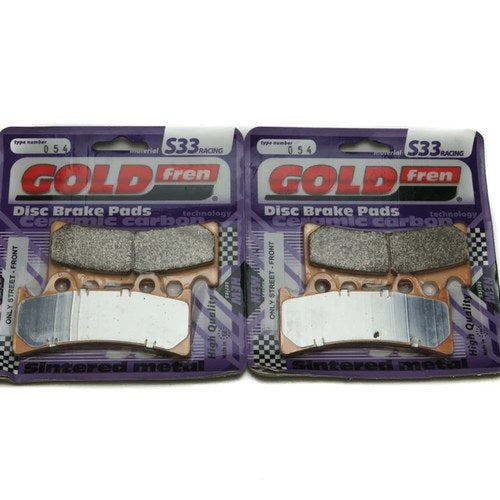 Goldfren S33 Brake Pads Front For Triumph Daytona Super Iii (3 cyl) 1994-1997