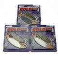 Goldfren S33 Brake Pads Front & Rear For Kawasaki ZR 750 C1-C5 Zephyr 1991-1995