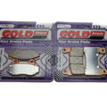Goldfren S33 Brake Pads Front & Rear For Hyosung ST7 Deluxe (ST 700 i) 2012-2015