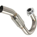08-10 RMZ450 P-BOMB SS Pipe Fmf 043175 Powerbomb Header