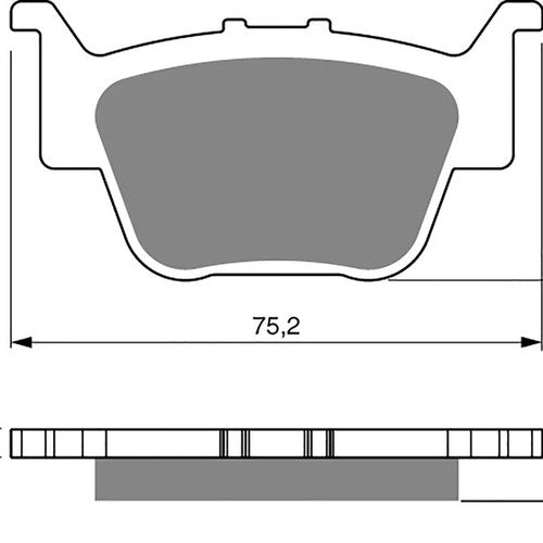 Goldfren 243-S33, FA373, VD171, SBS813, FDB2182, DP944 Disc Pads (Pair)
