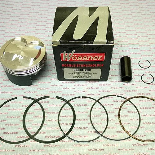 Piston Kit 90-99 DR350 83.00 Forged Wossner 8600D400
