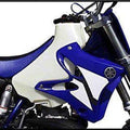 02-16 YZ125/250 3.9usg White Clarke Fuel Tank 11435