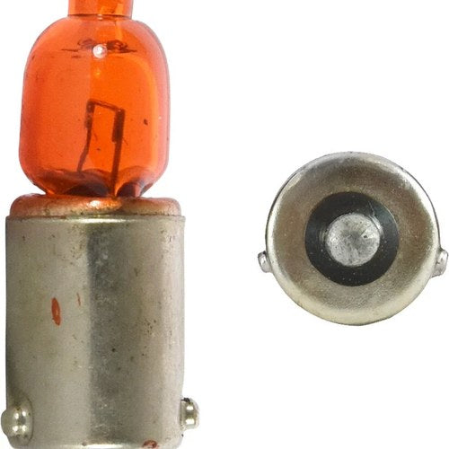 Bulbs BAX9s 12v 6w Halogen off set pegs orange (Per 10)