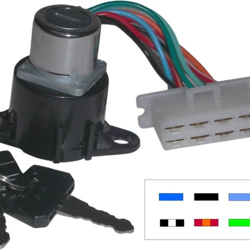 Ignition Switch Honda C90 75-80 (8 Wires)