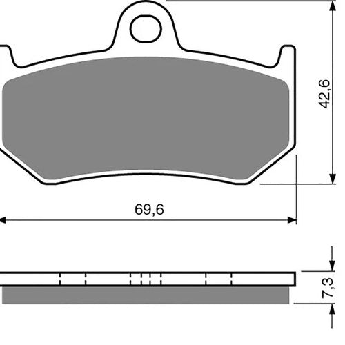 Goldfren S33 Brake Pads Front & Rear For Mv 1000 F4 Tamburini 2005