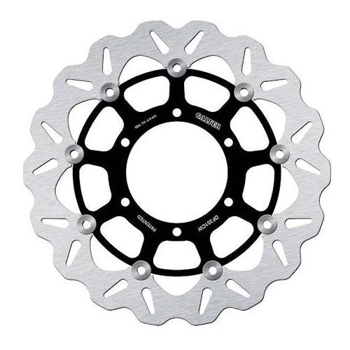 2x Galfer Front Discs & Pads For Suzuki Gsr 750 LEFT/IZQ 2011