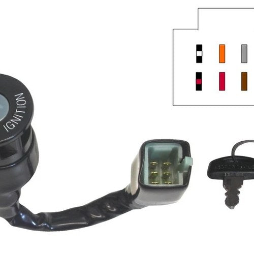Ignition Switch for 1997 Suzuki DR 125 Sev