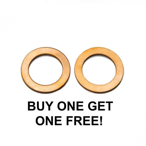 Oil Drain Sump Bolt Washers For Kawasaki Z 250 C GP Belt Drive belt drive 1983